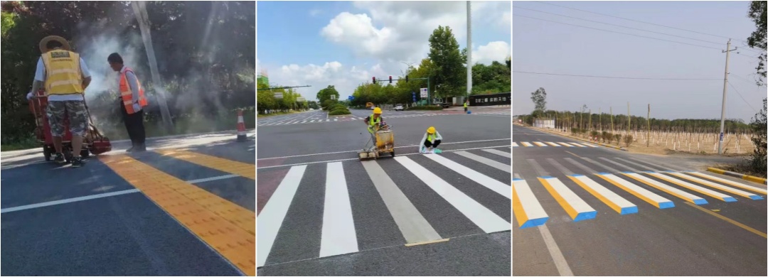 peinture réfléchissante pour marquage routier